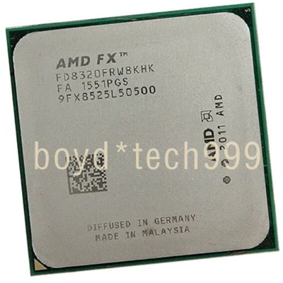 AMD FX-8320 FD8320FRW8KHK CPU 8 Core 3.50GHz Socket AM3+ 8 MB Processor - Image 1 of 4