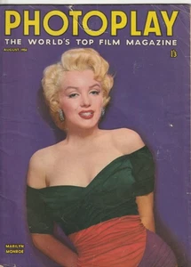 MARILYN MONROE. PHOTOPLAY AUGUST 1956. COMPLETE MAGAZINE - Picture 1 of 1
