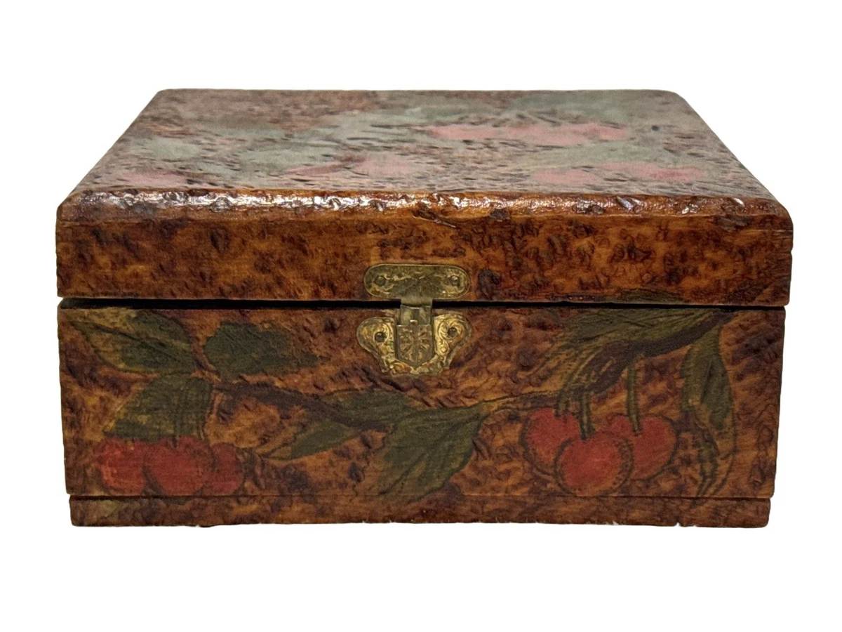 Wooden Collectible Boxes, Jars & Tins 1900-1919 for sale | eBay