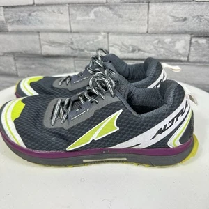 Altra Womens Lone Peak 2.0 Green Gray Trail Running Sneakers Shoes Size 8.5 - Imagen 1 de 9
