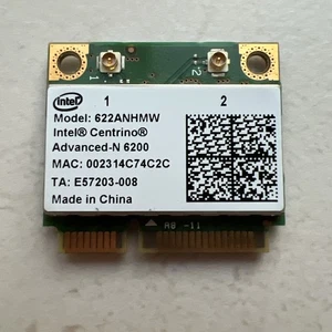 Intel Centrino Advanced-N 6200 KARTA BEZPRZEWODOWA INTEL 622ANHMW - Zdjęcie 1 z 2