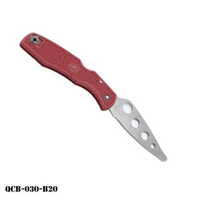 Seki-City Folding Training Knife Clipit Endura Spyder AUS-6 8-1/4" ~ JAPAN~ USED - Image 1 of 4