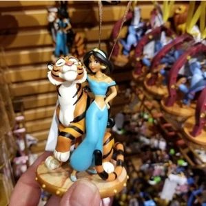 Disney Parks Prinzessin Jasmin Rajah Ornament Neu mit Etikett nicht mehr produziert ausverkauft Aladdin - Bild 1 von 2