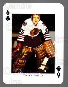 2008-09 Swedish Ice Hockey Playing Card #45 Tony Esposito