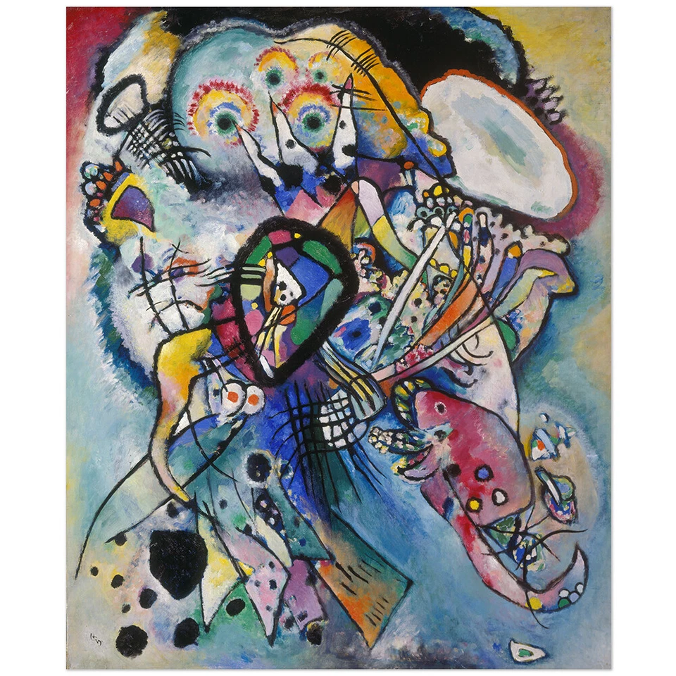 Wassily Kandinsky, Zwei Ovale 11003000522 - Bild 1 von 1