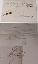 Brief Berlin 1818: Maler Kupferstecher Wilhelm Jury, Perthes & Besser (Hamburg)