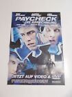 Filmposter - " PAYCHECK - Ben Affleck " -- Poster ( 84 x 60 ) gefaltet