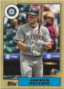 2022 Topps Series 1 1987 Topps Insert T87-42 Jarred Kelenic Mariners - Picture 1 of 1