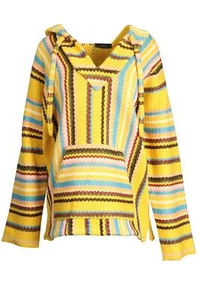 ALANUI YELLOW WOOL HOODIE MEDIUM - Picture 1 of 4