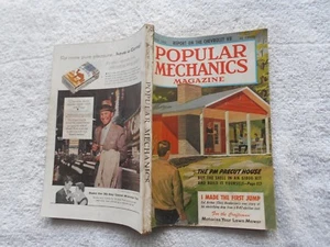 POPULAR MECHANICS Magazine- MARCH,1955-THE PM PRECUT HOUSE - Picture 1 of 3