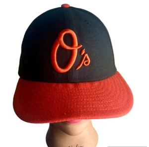Baltimore Orioles Mütze Kappe nicht verstellbar 7 1/8 MLB Baseball Herren schwarz New Era.🔥 - Bild 1 von 9