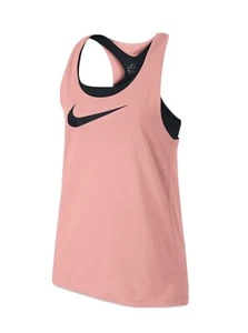 Girls Nike Dri-Fit Training Racerback Tank & Bra Set Size XL Bright Melon Black - Picture 1 of 3