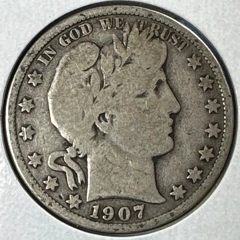 1907-O 50C Barber Half Dollar (75109) Cover