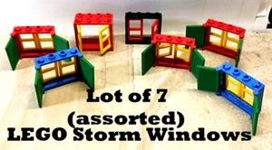 LEGO Storm Windows Double Shutters Lot of 7 Climate Ready Hurricane Tornado - Picture 1 of 2