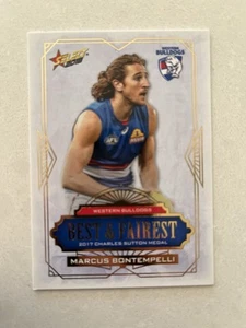 2018 AFL Select- Best & Fairest- Marcus Bontempelli BF18- Western Bulldogs - Picture 1 of 2