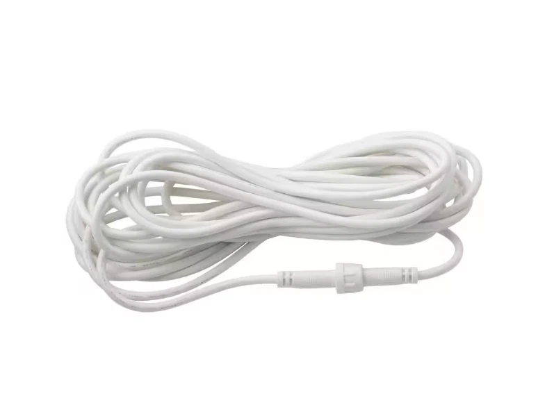 Kichler Dle20 Unv. Extension Cord 20' - White