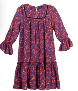Maison Me Girls Size 5Y Floral Gia Dress Ruffles - Picture 1 of 6