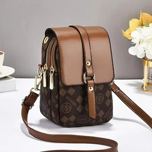 Women’s Multi Layer Crossbody Bag Small Shoulder Bag Luxury Practical Handbag - Picture 1 of 26