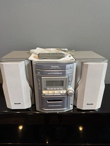 Panasonic SA-PM11 5 discos cambiador de CD reproductor de casete radio AM FM sistema estéreo - Imagen 1 de 9