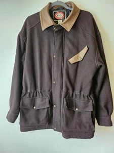 Australian Outback Collection Jacket Large Brown Leather - Picture 1 of 12