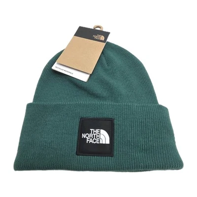 THE NORTH FACE Unisex-Adulto Big Box Gorro Caja Logo Ajuste Profundo Evergreen TNF NUEVO CON ETIQUETAS Foto 1 de 4