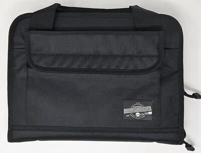 Bulletworks Hand Gun Soft Case Black Fits 2 Hand Guns & 6 Magazines - Image 1 of 2