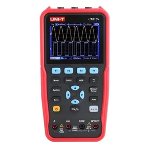 UNI-T UT81C+ Handheld Signalgenerator Oszilloskop 4 1/2 Multimeter 2CH 50MHz SCP - Picture 1 of 9
