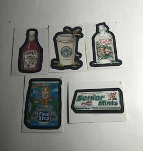 Lot of 5 Topps Wacky Packages Cards and Stickers - Bild 1 von 2