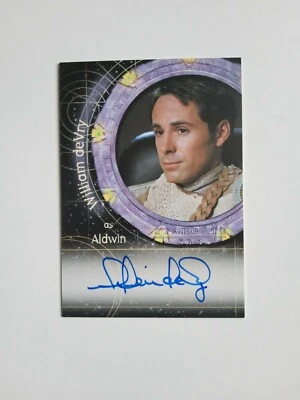 Stargate SG-1 Season 8  Auto A71 William deVry as Aldwin - Image 1 of 2