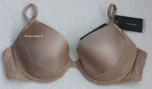 Nwt Natori 731085 "Divulgación" Convertible Escotado Contorno Acolchado, Beige - Picture 1 of 8