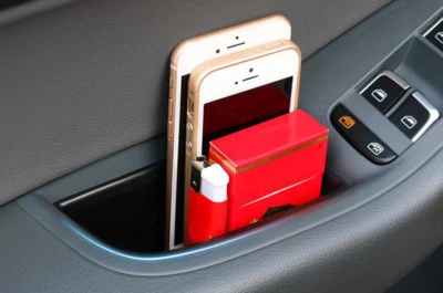 Soporte caja almacenamiento puerta delantera + trasera interior para Audi Q5 8R 2008-2016 4 piezas Foto 1 de 4