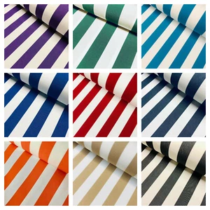 Cortina de tapicería de teflón exterior a rayas DRALON tela para decoración del hogar 160 cm de ancho - Imagen 1 de 43