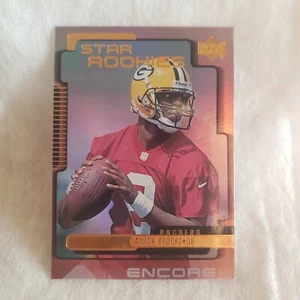 1999 Upper Deck Encore Aaron Brooks Star Rookie Card  - Picture 1 of 6