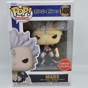 Funko Pop! Figura Vinilo Black Clover Mars #1450 Exclusiva GameStop NUEVA - Imagen 1 de 8