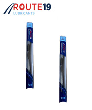 21" Premium 4 Seasons Windshield Rubber J Wiper  Blades Kit-2Pcs Multi-Fit