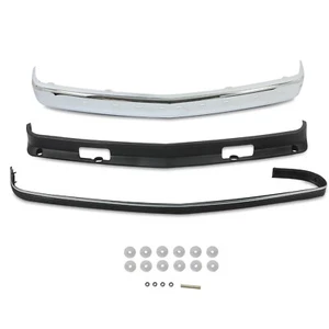 For 88-02 Chevy GMC C/K Pickup Front Bumper Face Bar Strip Valance Deflector 3Pc - Picture 1 of 13