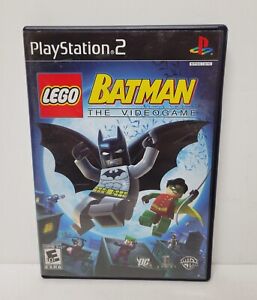 LEGO Batman: The Videogame (Sony PlayStation 2, 2008) PS2 CIB Complete w/ Manual