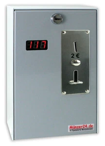 Münzautomat Beckmann EMS 81 MP - Münzschaltgerät - Münzzeitschalter - 2 Euro - Bild 1 von 5