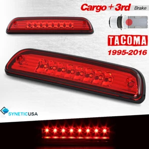 Lente roja transparente LED tercera luz de freno lámpara de carga trasera para Toyota Tacoma 1995-2017 - Imagen 1 de 7