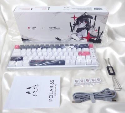 Yuki Aim Polar 65 Katana Edition Gaming Keyboard Arbiter Studio Used - Image 1 of 4