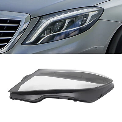 Left Driver Side Headlight Lens Cover For 2014-2017 Mercedes-Benz W222 S-Class Foto 1 de 4