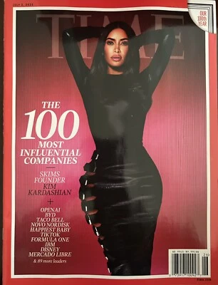 TIME  MAGAZINE (JULY 03, 2023) KIM KARDASHIAN - 100 Most Influential Companies - Image 1 of 2