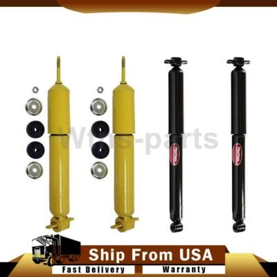 4x Amortiguadores delanteros traseros para GMC Savana 2500 2,8 L 2017 Foto 1 de 4