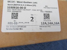 2 - 2012-20 TESLA MDL S AWD DUAL MOTOR FRONT RIGHT CV AXLE HALF SHAFT 103061600D