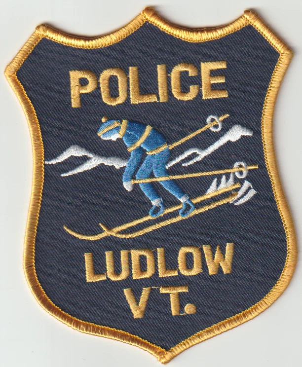 Ludlow VT non shield shape patch shipped from Australia - Image 1 of 1