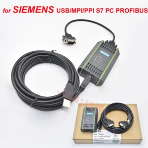 Adapter cable for SIEMENS USB/MPI/PPI S7 PC PROFIBUS WIN7-64 6ES7972-0CB20-0XA0 - Picture 1 of 11