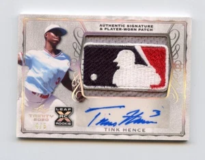 2020 Leaf Trinity Logoman Patch /5 Autographs TINK HENCE AUTO RC CARDINALS - Picture 1 of 2