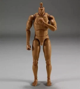 1/6 Male Muscular Body Fits 12" Action Soldier Figure BJD Doll Phicen Hot Toys - Picture 1 of 4