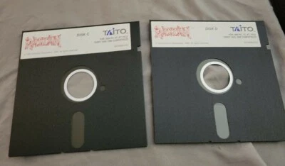 VINTAGE RASTAN COMMODORE 64/128 GAME 1990 floppy VIDEO GAME  - Image 1 of 4