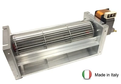 FERGAS Ventilatore Tangenziale per stufa a pellet EVA CALOR - 77 WATT motore destro